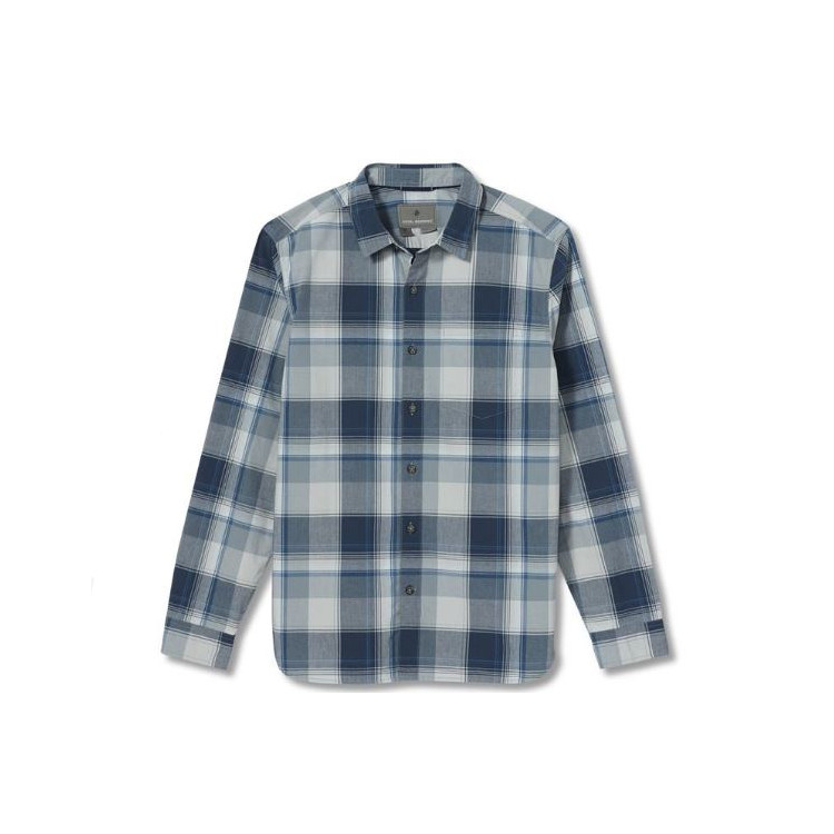 Royal Robbins Trouvaille Organic Cotton Plaid Long Sleeve Shirt – Men’s